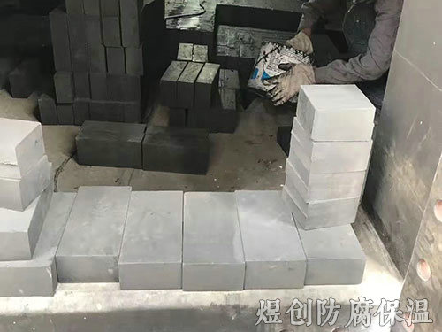 襯耐氫氟酸磚板施工 (3)