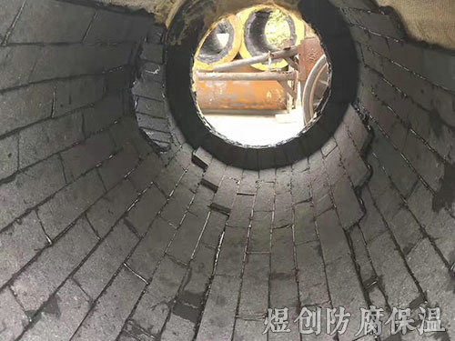 襯耐氫氟酸磚板施工 (1)